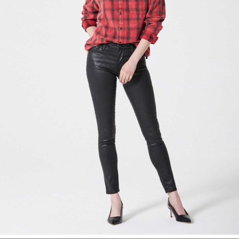 Ag leather jeans